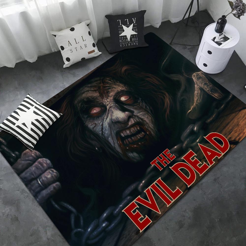 The Evil Dead Badezimmermatte Kinderzimmer Schlafzimmer Dekoration Balkon Rutschfeste Fußmatte Wohnzimmer Willkommens Teppich