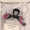 Gradient Bowknot Acrylic Hair Clip - Shark Design for Autumn/Winter 2023
