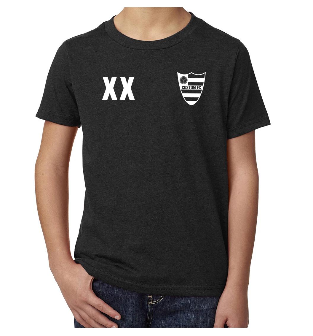 Custom Soccer Jersey T-Shirt, youth Soccer Shirts, Personalized Soccer T-Shirts 3XL