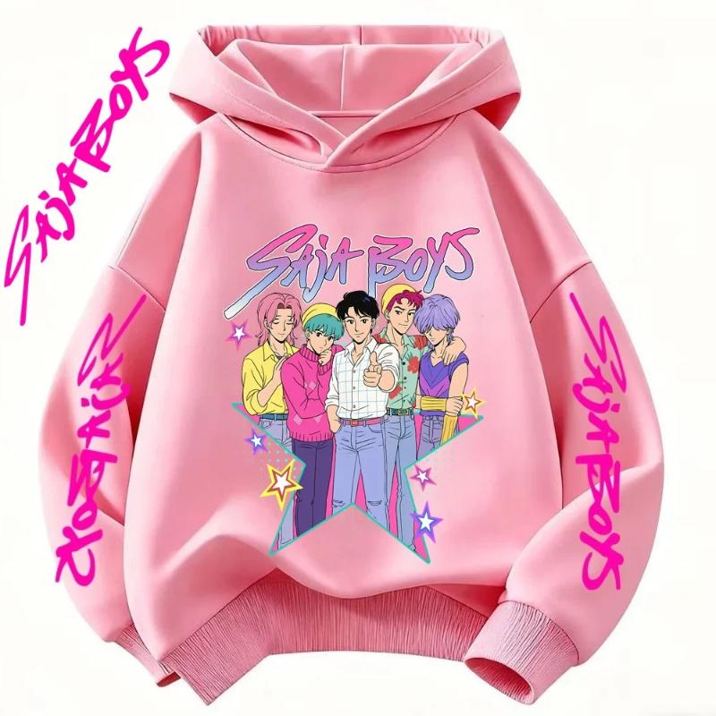 Children's KPop Demon Hunters Sweatshirt 3-14Y Saja Boys