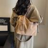 Vintage Nylon Women Shoulder Bag Large Capacity Waterproof Shoulder Bag Daily Commuting Handbag Travel Totes Bags Female Purses