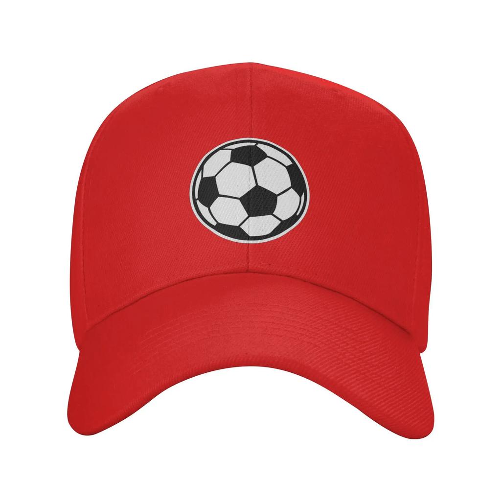 Unisex Baseball Hats Soccer Ball  Football Icon Outdoor Streetwear Summer Sports Baseball Caps Hip Hop Cap Casquette Hats