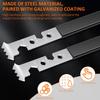 4pcs Paver Removal Tool Brick-Pry Tool Set Paving Slab Remover With Micro-Tooth Non-Slip Rubber Handle For Outdoor Garden Tool