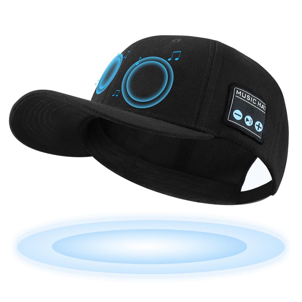 Bluetooth Speaker Sun Hat: Detachable, Washable Baseball Cap with Built-in Headset