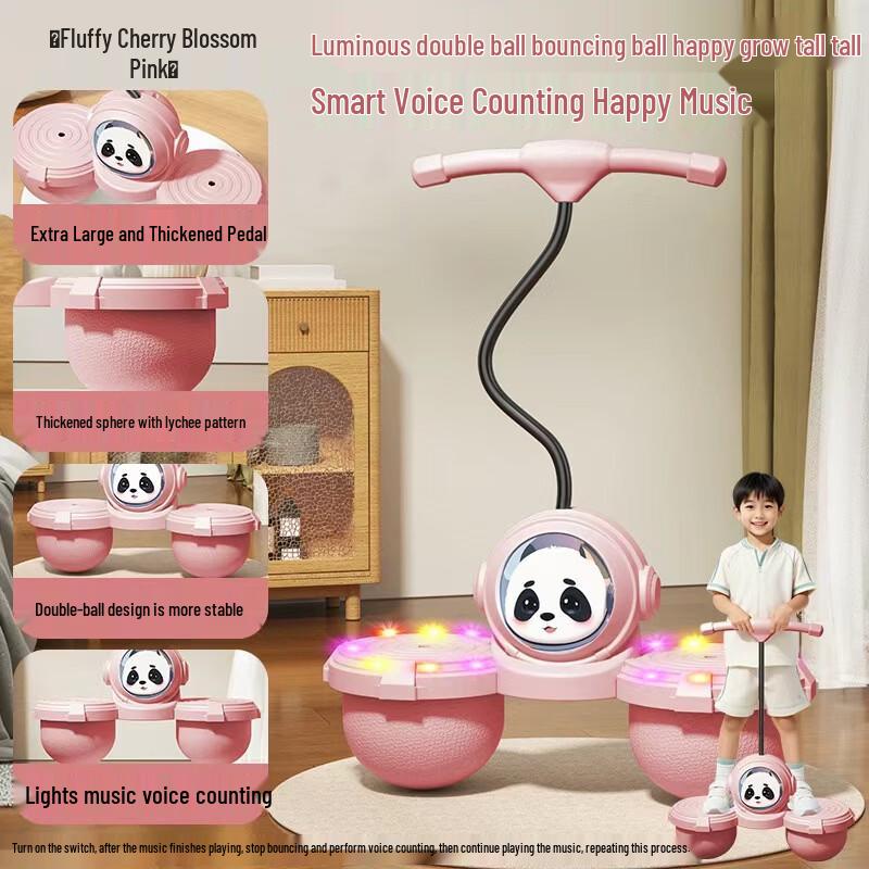 TLXT Space Capsule Music Panda Bouncing Ball