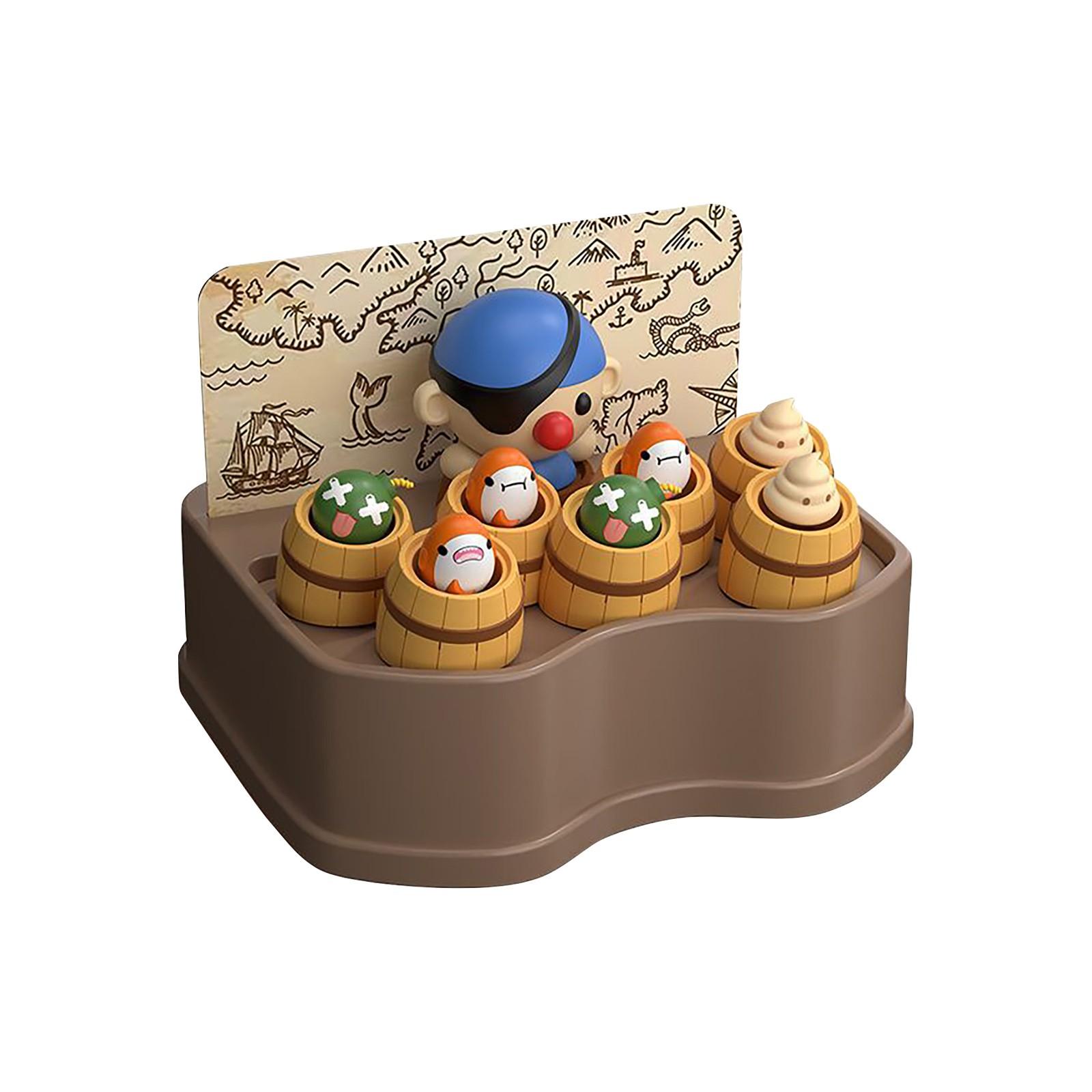 

Электрический пиратский прыгающий поворотный стол режим рыбалка игровой автомат 3-6 двойной инт One Size коричневый