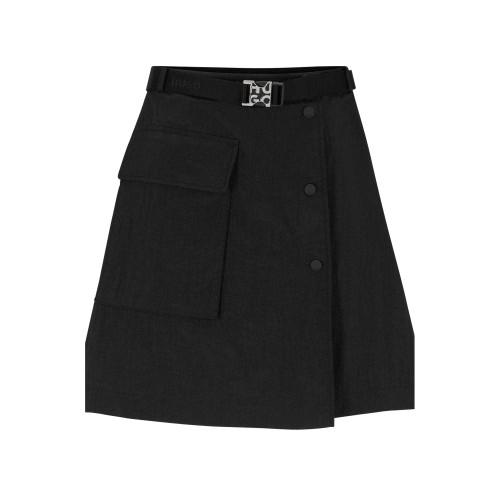 Hugo Womens/Ladies Radisa-1 Plain Skirt