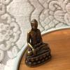 1 buc Statuie Buddha Sakyamuni din Cupru Pur Figurine Fengshui Ornament Artizanal Decor Acasă Birou