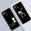 For Xiaomi Mi 11 Lite 5G NE Case Painted Soft Silicon Phone Back Cover For Xiomi Mi 11 Lite Case Mi 11 Lite Mi11 11i Shell Cover