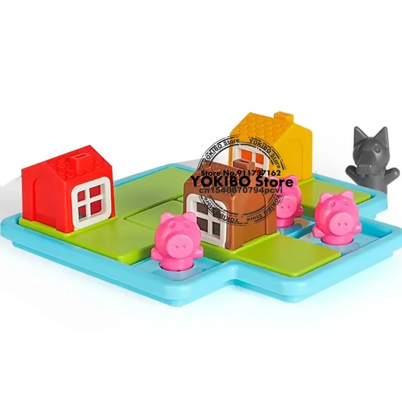 Hedgehog Board Games With Solution Skill-Building Puzzle Logic Game Toy Children Labyrinth Maze Game Toy Table Game Toy for Kids