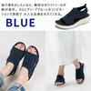 MERPHINE Knit Mesh Sports Sandals with Thick and Stylish for Summer and Office Wear Women's Soles, Breathable, Lightweight,