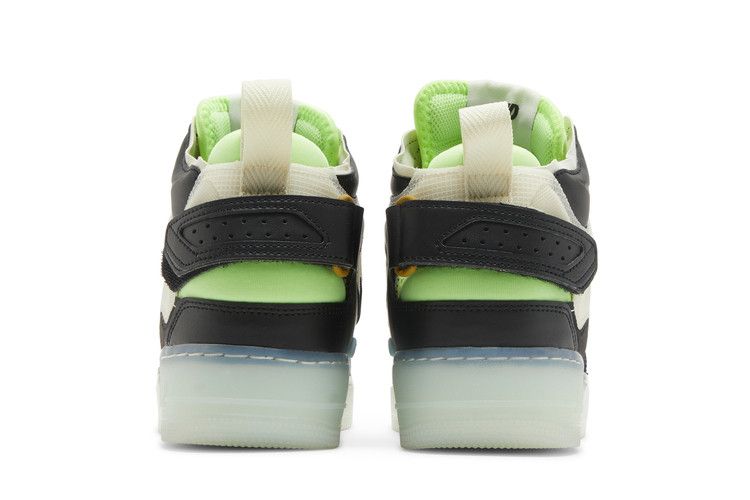 Men's Sneakers Nike Air Force 1 React Mid Black Sail Ghost Green Sail/Ghost Green/Glacier Blue/Black