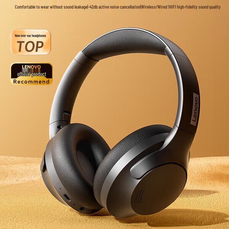 

Lenovo TH46 ANC Wireless Over-Ear Headset