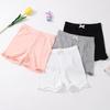 Girls' Summer Safety Shorts - Anti-Exposure, Thin Modal, Antibacterial Base Layer