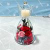 Angel Immortal Flower Rose Finished Scented Candle Christmas Valentine's Day Gift Ornament