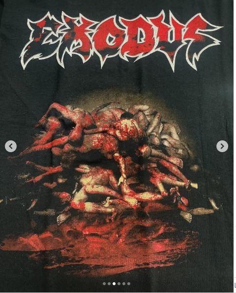 Exodus Band Black Cotton All size S-5XL Gift Fans Shirt DS327 Unisex T-Shirt L
