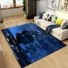Sea Monster, Boat Ship Barque Area Rug Large,Carpets Rug for Living Bedroom Sofa Doormat Decoration,Kids Play Floor Mat