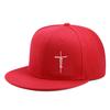 Faith Letter Cross Embroidery Hip-Hop Hats for Men Women Outdoor Adjustable Hardtop Breathable Sunscreen Sport Baseball Cap 1PC