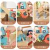 Wooden Children'S Play House Maintenance Tool Table Simulation Disassembly Tool Table Screwing Nut Puzzle Development Toy