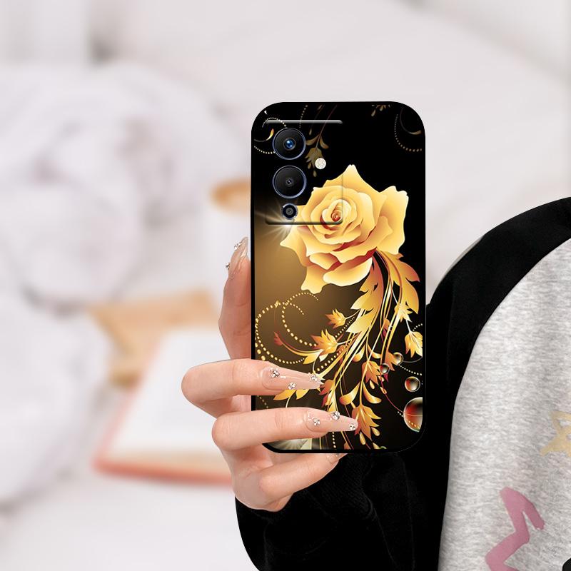 Für infinix NOTE 12 PRO 5G Hülle X671B TPU Wolf Katze Silikon Stoßfänger Abdeckung für Infinix Note 12 Pro 5G Handyhülle Note12 Pro 5G