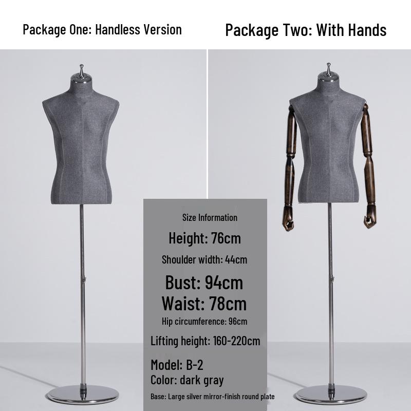 Premium Full-Body Mannequin for Business Suit Displays