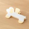 Multifunctional Dog Shape Book Clip Plastic Construction Easy Page Turning Suitable for Multiple Publications Easily