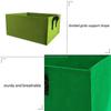 1/2/3 PCS Planting Grow Bag Rectangle Plant Bed Elevated Vegetable Box Fabric Garden Bed Breathable Planting Container Grow Bag Planter Pot