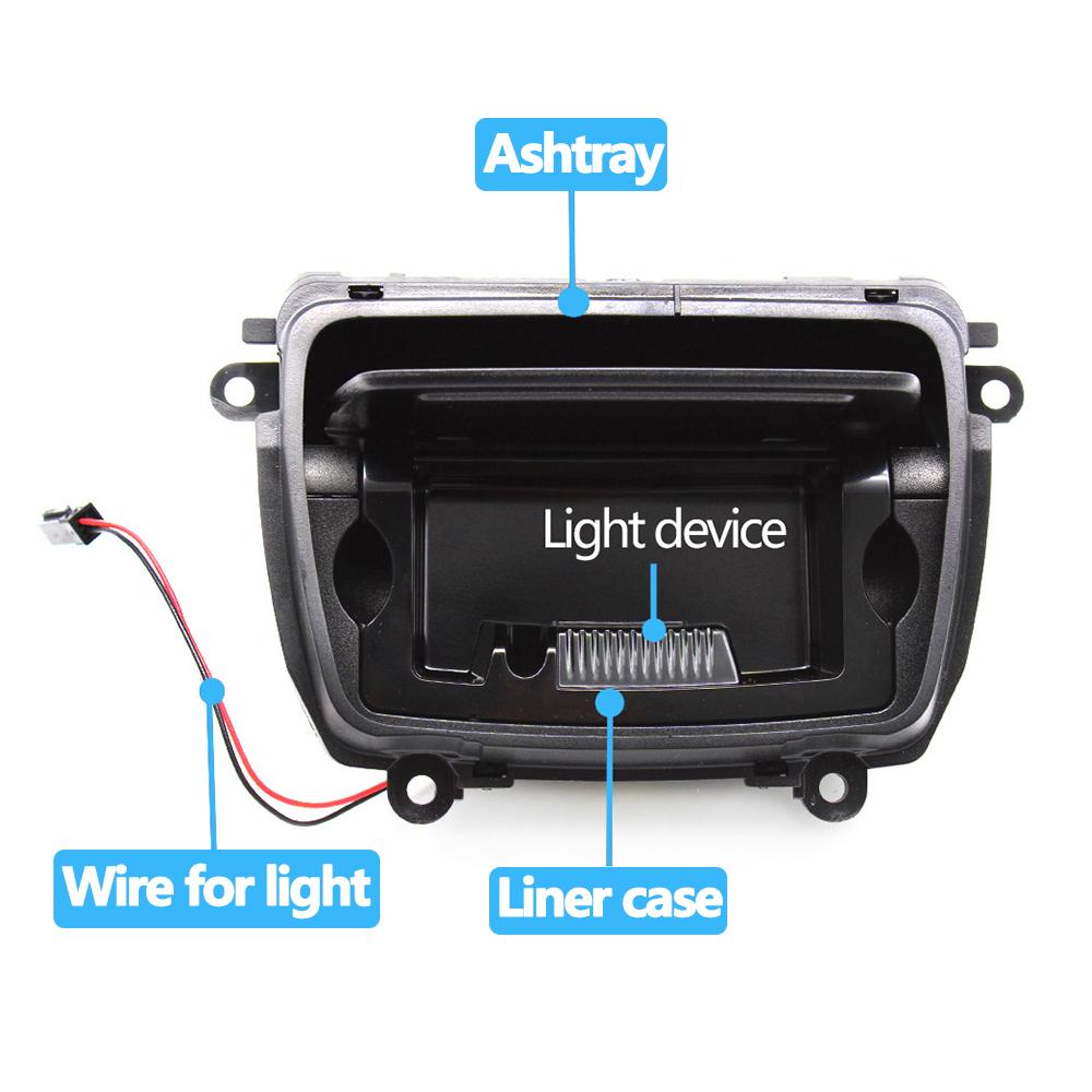 Top Quality Car Interior Accessories Central Console Smoke Ashtray Case For BMW 5 Series F10 F18 520 523 525 528 530