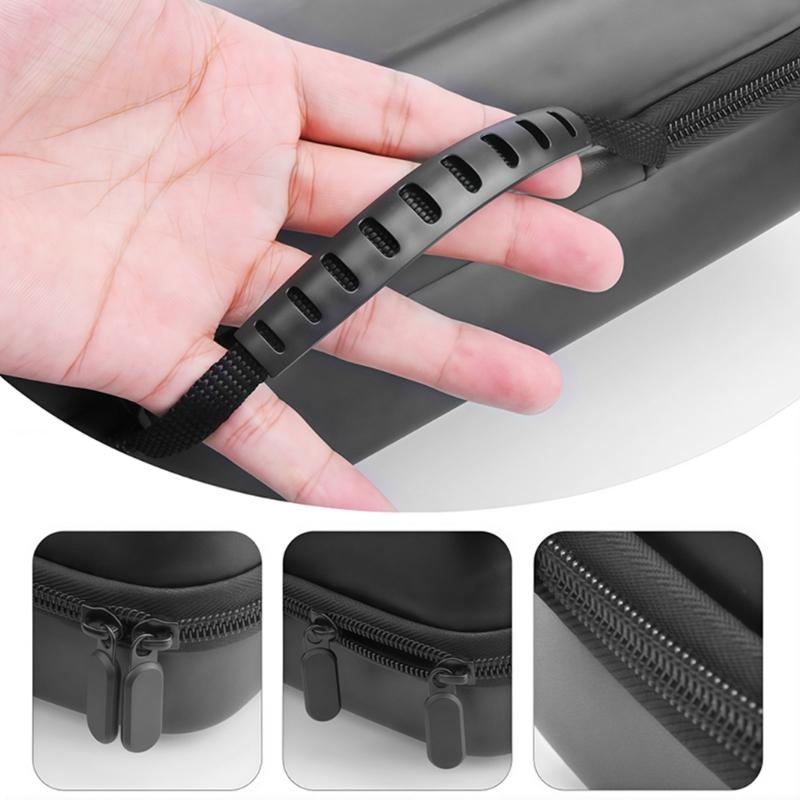 Flexible Silicone Protective Cover With AntiScratch Tempered Glass Film Portable Carrying Case For Video Game Consoles