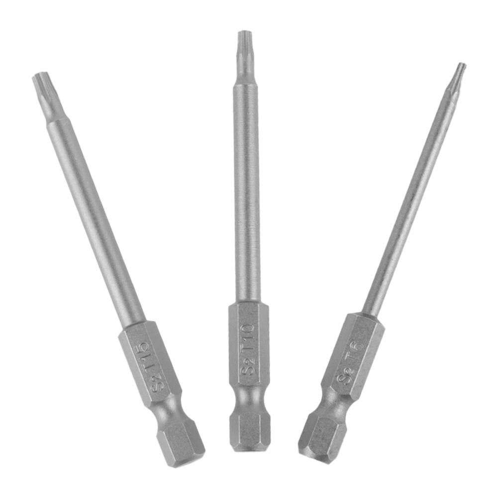 Grey Torx Screwdriver Bit 75mm / 2.95Inch Alloy Steel