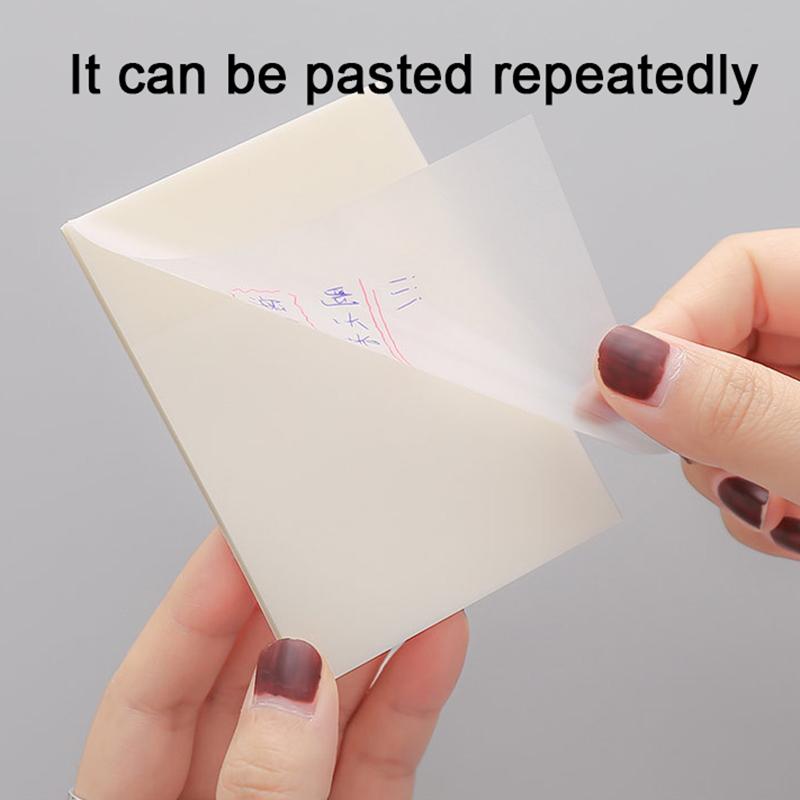 Name PET Transparent Sticky Notes