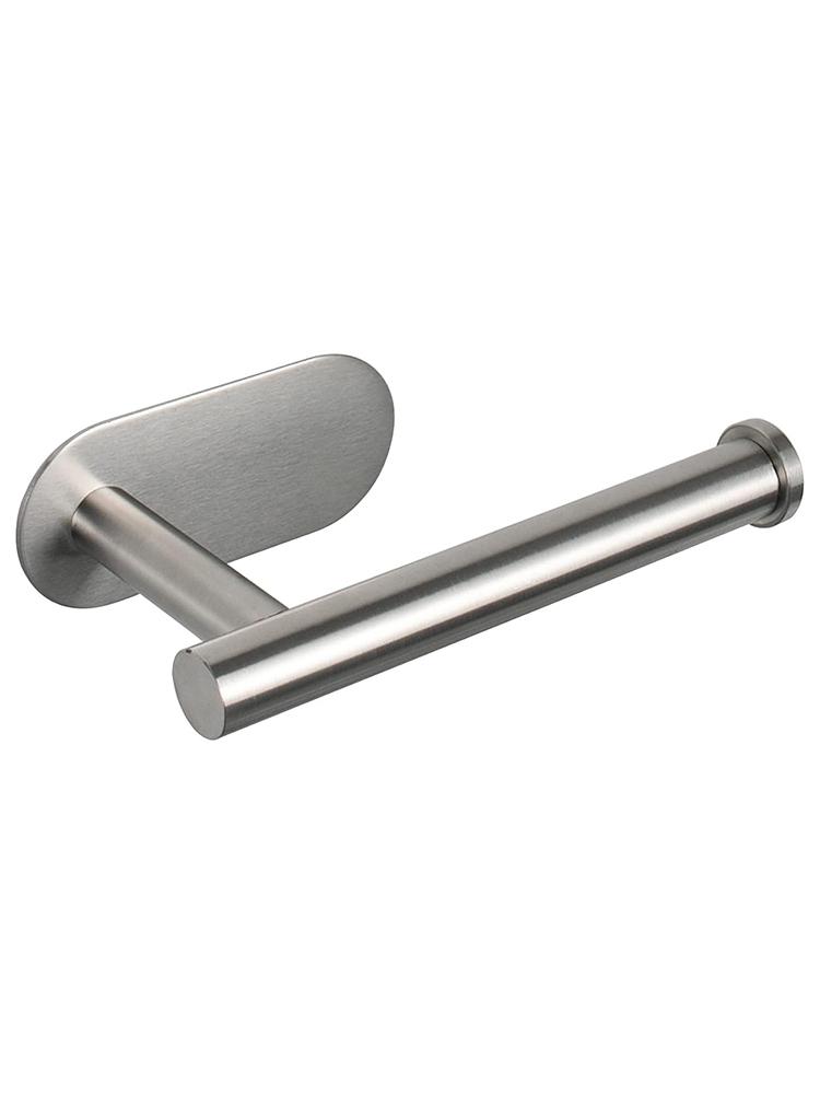 

1 Stainless Steel Paper Towel Rack, Non-Punching Wall Hanging Roll Paper Rack, Kitchen, Bathroom, Wall, Paper Towel Storage Rack срібний