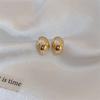 New Fashion Metal Stud Earrings  for Women Girl Gift Sweet Jewelry Wholesale