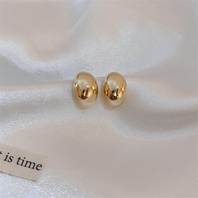 New Fashion Metal Stud Earrings  for Women Girl Gift Sweet Jewelry Wholesale