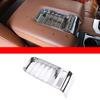 ABS Silver For Toyota Tundra 2014- Interior Modified Car Center Control Decorative Strip Sticker Car Accessories