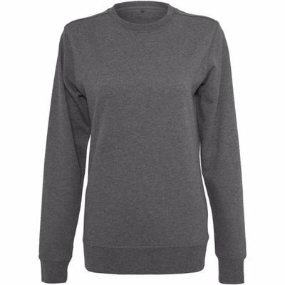 Einfarbiger, leichter Pullover mit Rundhalsausschnitt für Damen/Damen