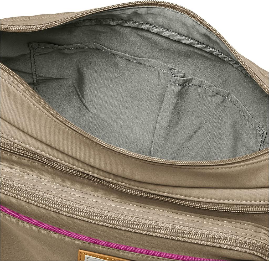 Shoulder bag A4 CINNAMON GTM0334Z Gray Beige [Anello Grande] multi-storage