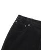 COVERNAT Semi-Wide Fit Corduroy Carpenter Pants Black