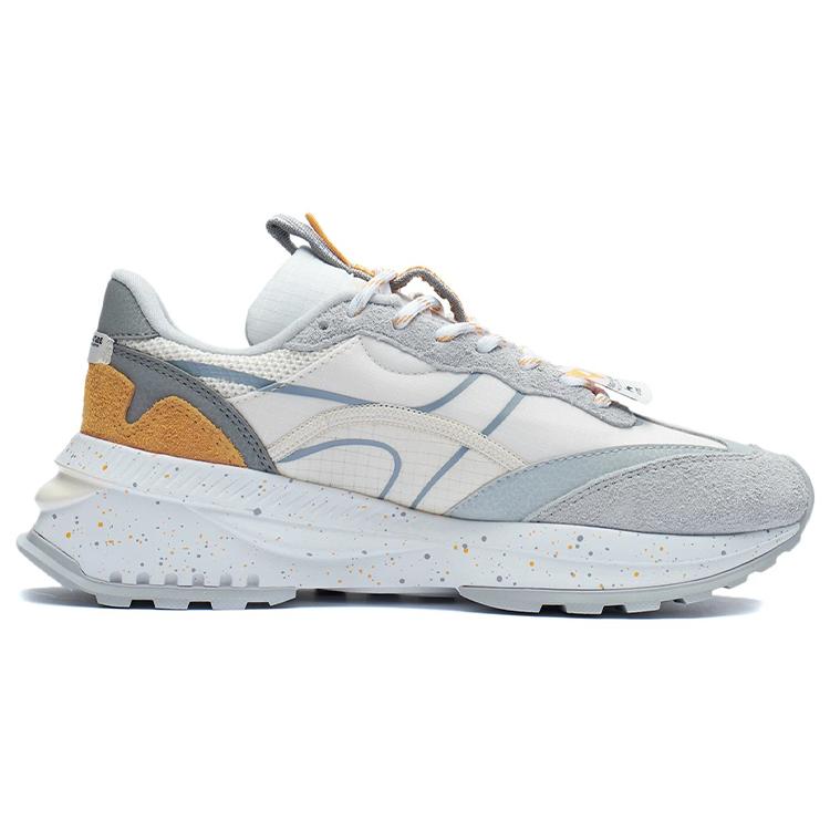 Li Ning Wu Xing Cushioning Slip Resistant Abrasion Resistant Coverage Support Lightweight Low top Running Shoes Women's AGCR446-2