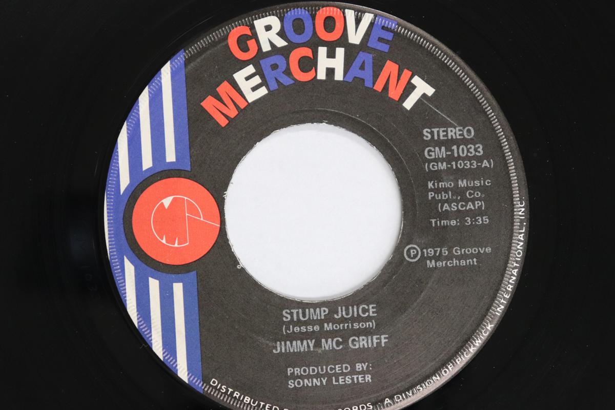 

7inch Record JIMMY MCGRIFF - Stump Juice 2993963 GROOVE MERCHANT 1975 US Soul/Funk Used
