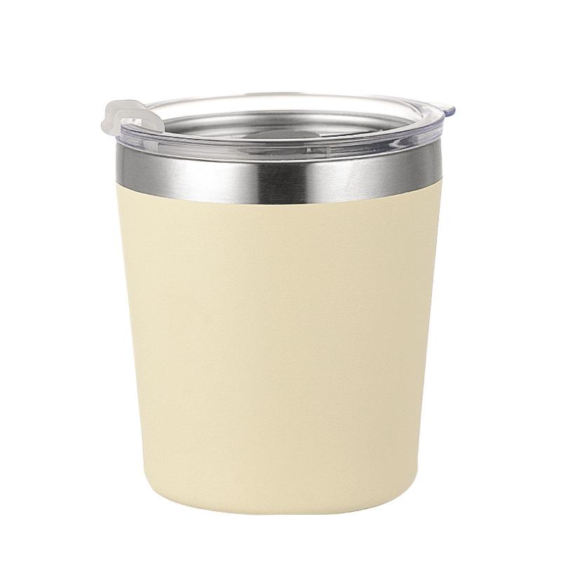 8oz Edelstahl Milchbecher Doppelschicht Vakuum Mini Autobecher Outdoor Auto Tragbarer Isolierbecher