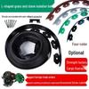 L-Shaped Plastic Grass & Stone Garden Edging Strip for Landscaping & Plant Isolation - Multiple Options Available
