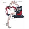Yanmar B3 Diecast Miniature Yanmar YANMAR Diecast Construction Machinery Working Vehicles