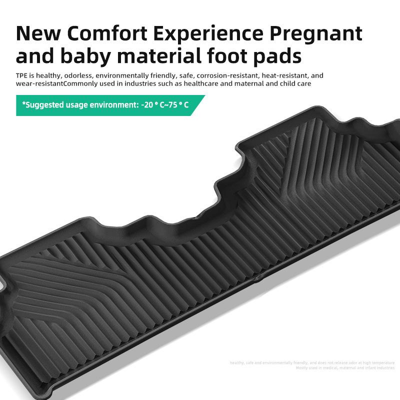 Custom TPE Floor & Trunk Mats for 2025 Kia EV3