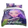 Christmas Decoration Printed Duvet Cover, Ultra Soft Brushed Microfiber Bed Comfort Set