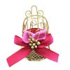 Set of 6 Hollow Iron Birdcage Candy Box Elegant Iron Craft Durable Suitable Storage Gift Box for Organizing Small Items