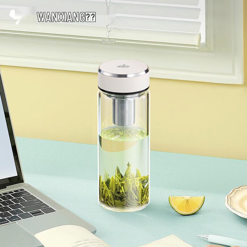 WANXIANG Single-Layer High Borosilicate Glass Cup