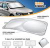 150x70cm Car Sunshade Sun Visor Shade Front Protection Rear Window Film Windshield Cover Uv Protect Reflector Car-styling