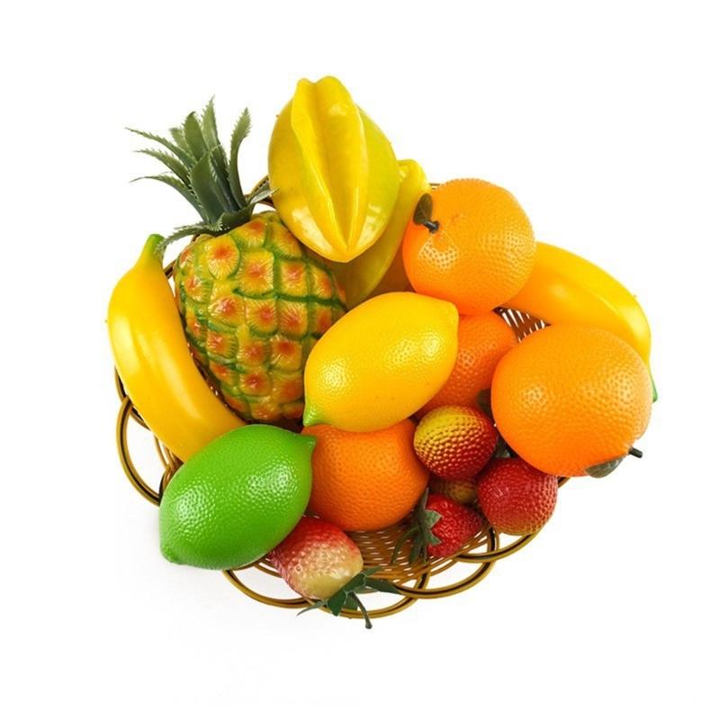 Fake Fruit Simulation Fruit Props Photography Props, 24 Kind of Fruit
