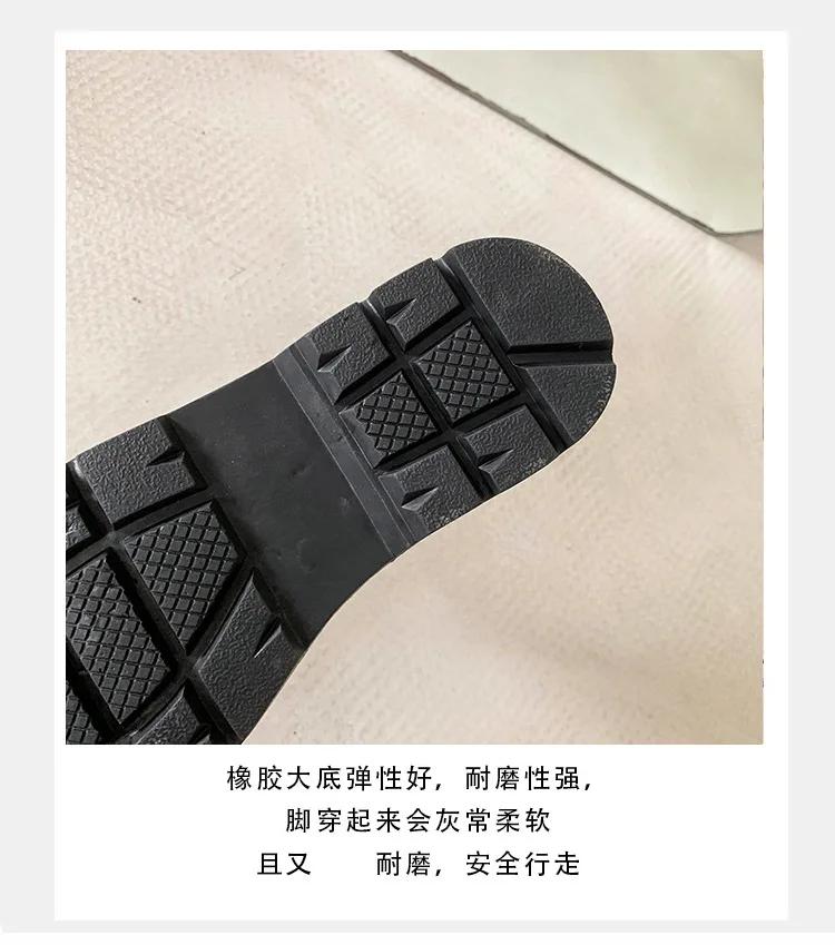 Fashion Mary Janes Shoes Women 6cm Heels Platform Lolita White Women's Shoes School Student College Sweet Low Heel Women Zapatos Mujer